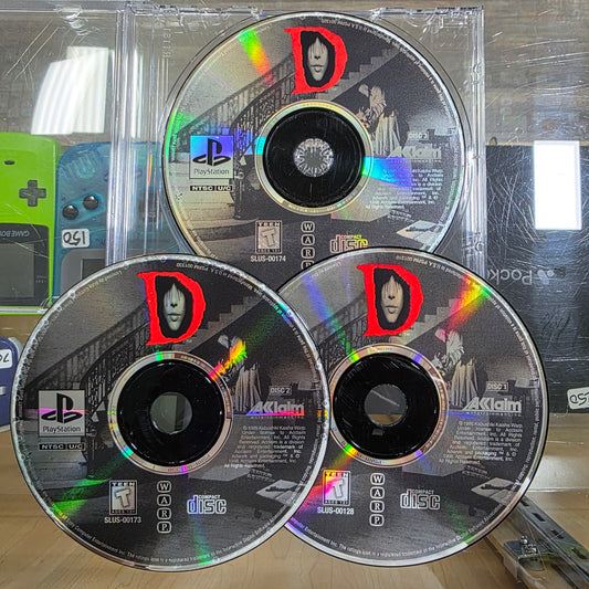 D Playstation 1 [Loose Disc]