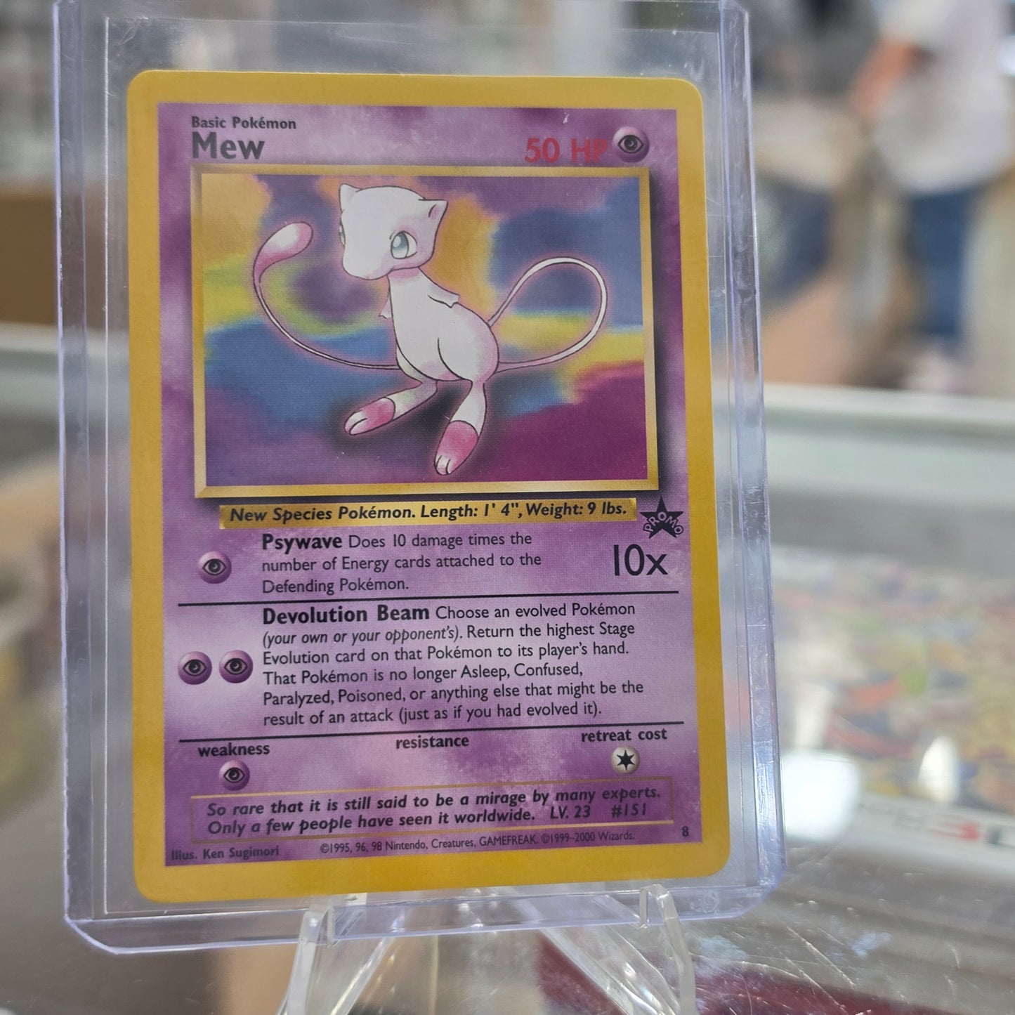 Mew (8) - WoTC Promo (NM)