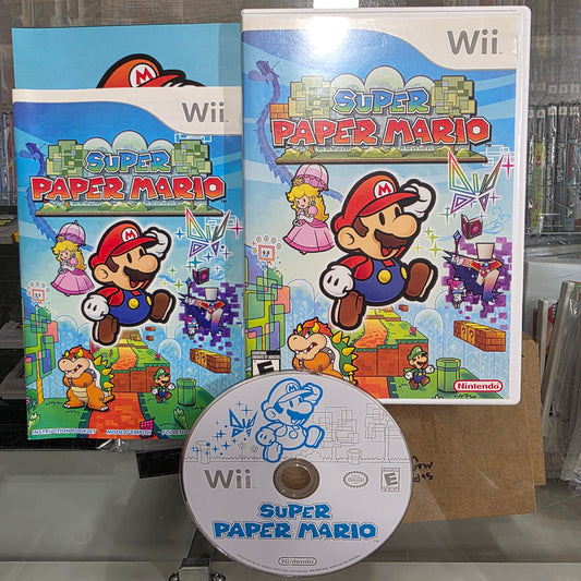 Super Paper Mario Nintendo Wii