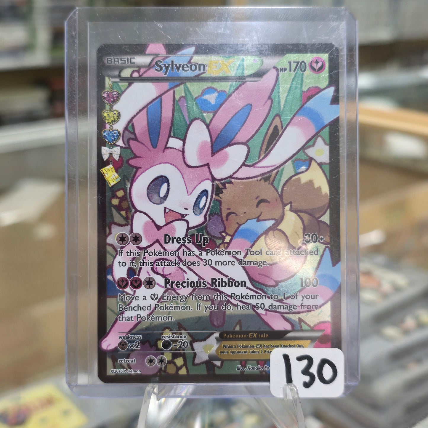 Sylveon EX (Full Art) - Generations: Radiant Collection (NM)