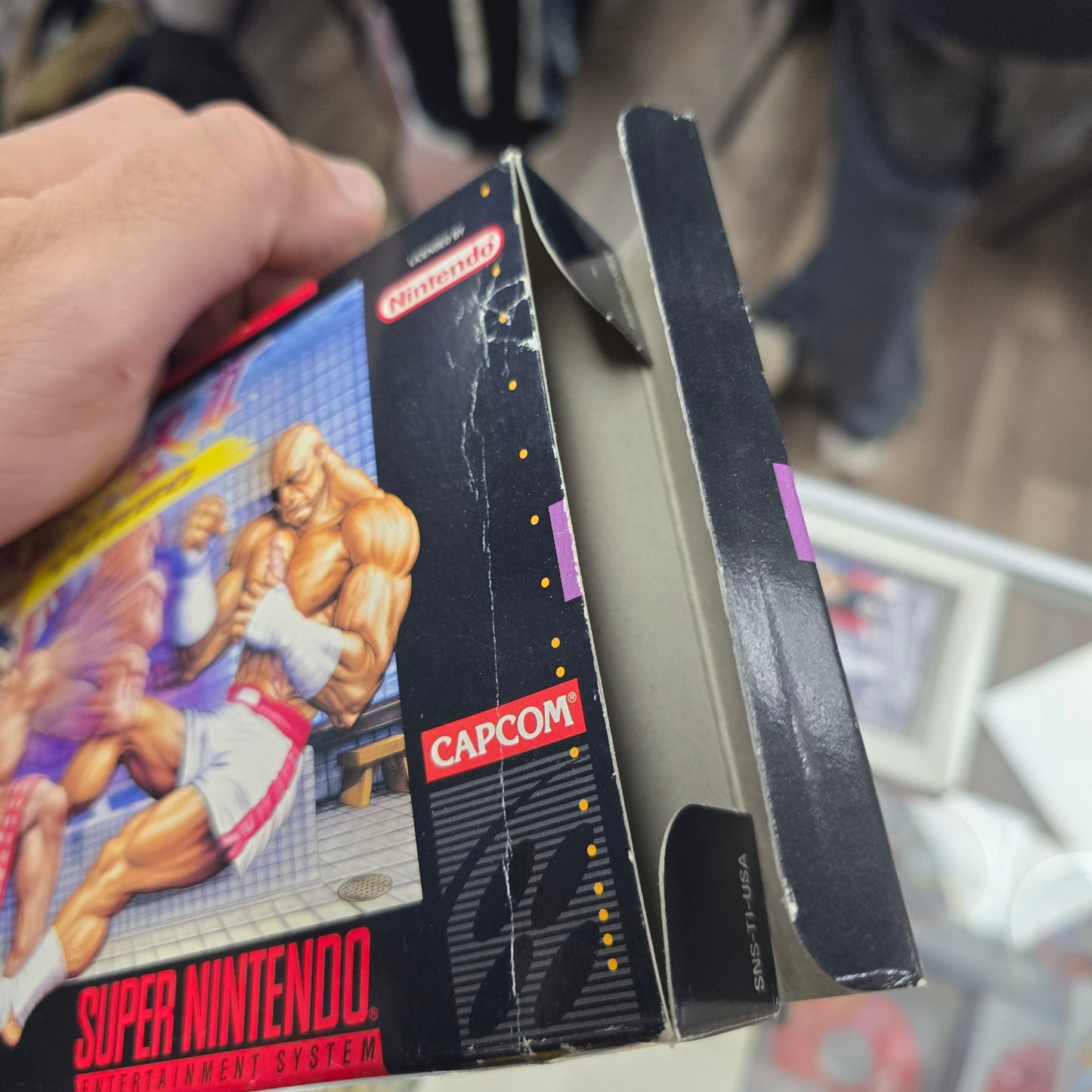 Street Fighter II Turbo CIB with Registration Card Super Nintendo