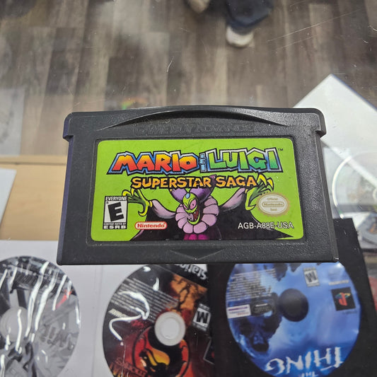 Mario and Luigi Superstar Saga Nintendo Gameboy Advance