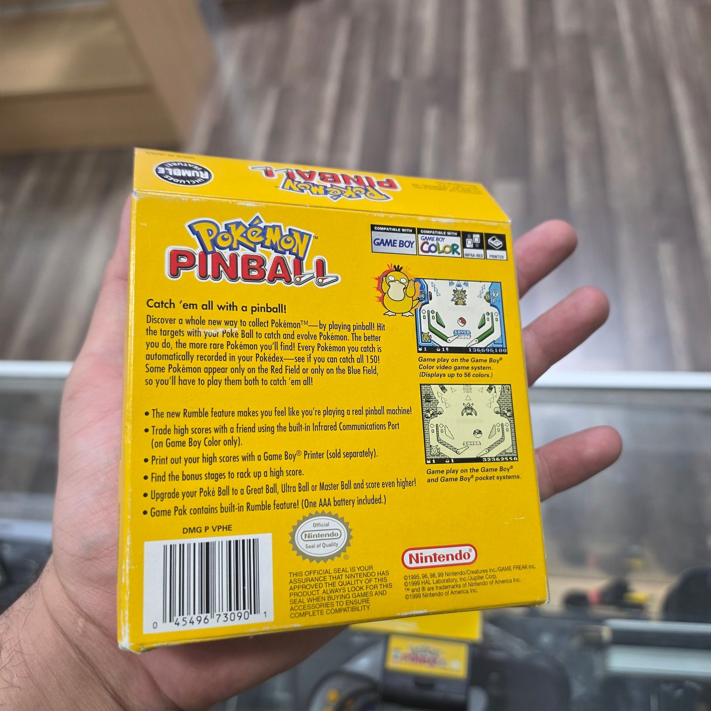 Pokemon Pinball GameBoy Color (Authentic)