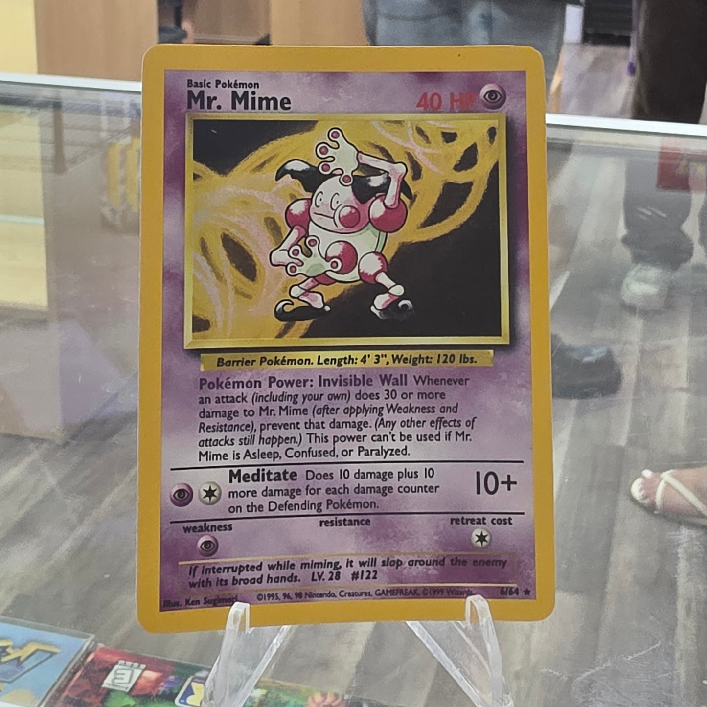 Mr. Mime (6) - Jungle (NM) (NO STAMP ERROR)