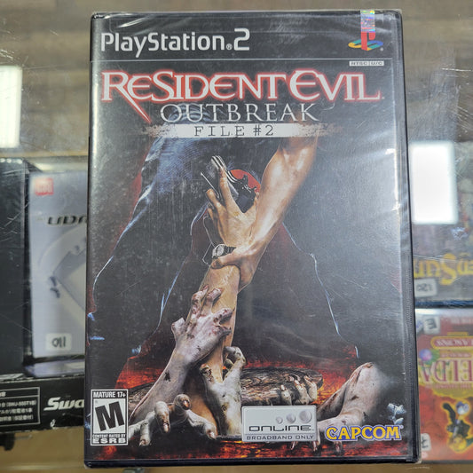 [New Sealed] Resident Evil OutBreak File #2 Playstation 2