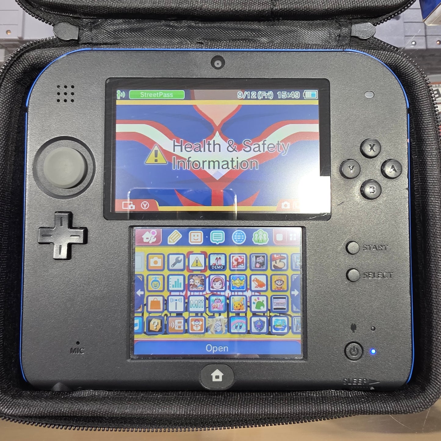 Nintendo 2DS System Pre Installed Games [Charger and Case Included]