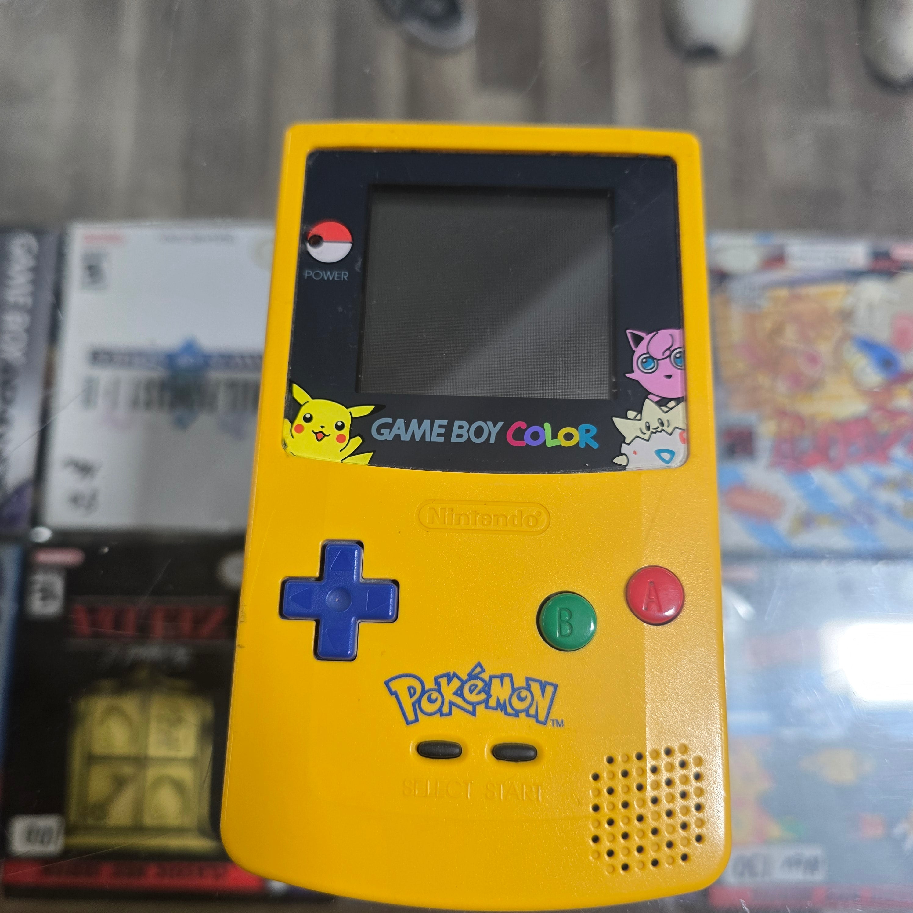 Pokemon Special Edition Gameboy Color System GameBoy Color (Rough Cond ...