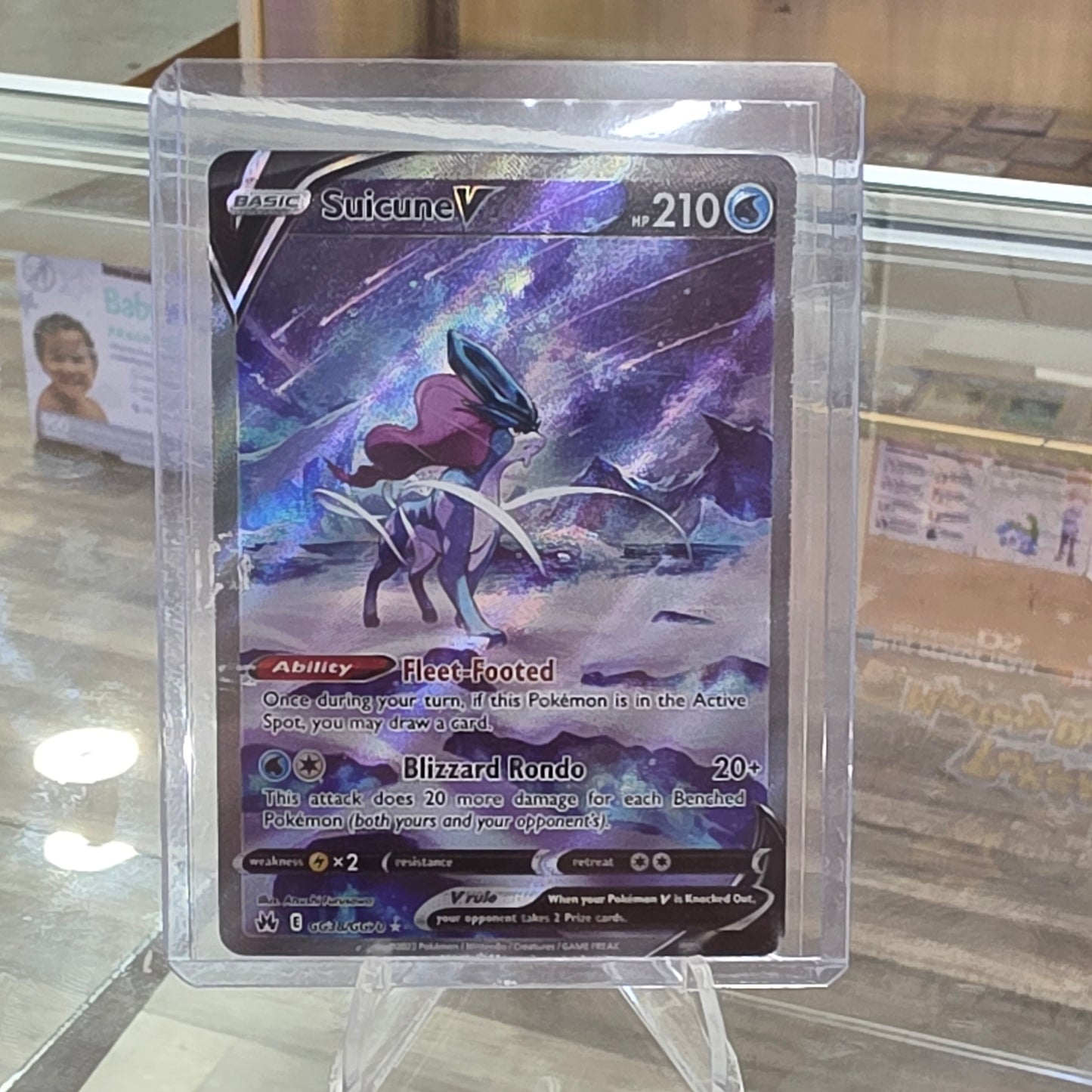 (NM) Suicune V - SWSH: Crown Zenith: Galarian Gallery
