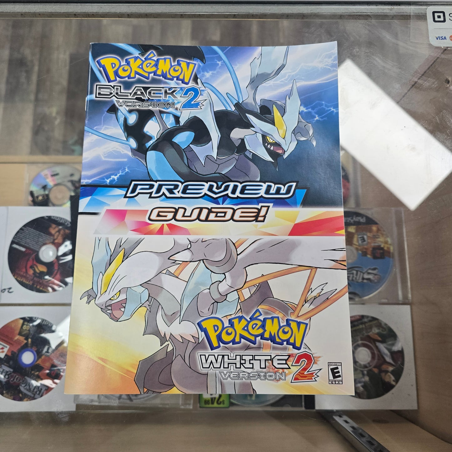 Pokemon Black & White Version 2 Preview Guide Promo Nintendo