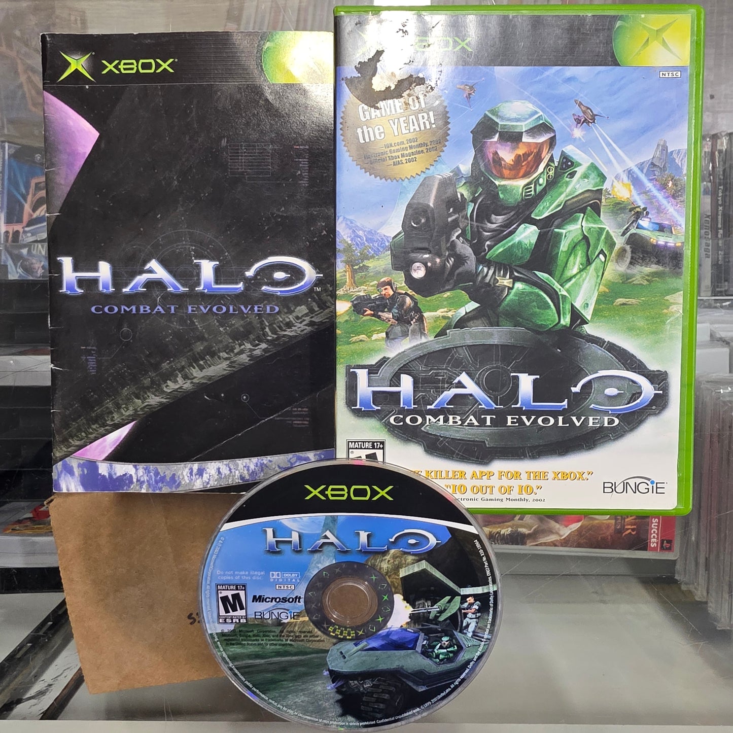 Halo Combat Evolved GOTYE Original Xbox
