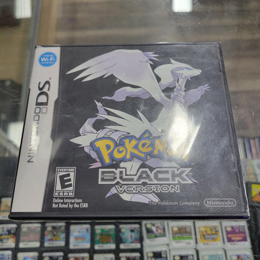 New Sealed Pokémon Black Version Nintendo DS