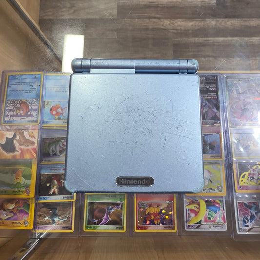 Pearl Blue Nintendo Gameboy Advance SP Handheld System with Charger Model 101