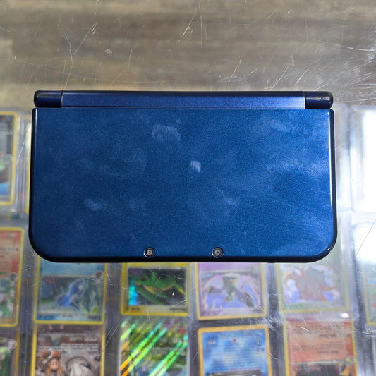 (081) Blue New Nintendo 3DS XL Handheld System With Charger (Region Free)(JAPANESE TO US)