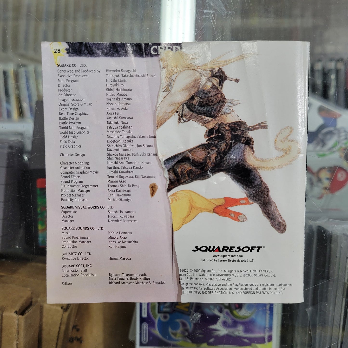 Final Fantasy IX Playstation 1 [Poor Condition]
