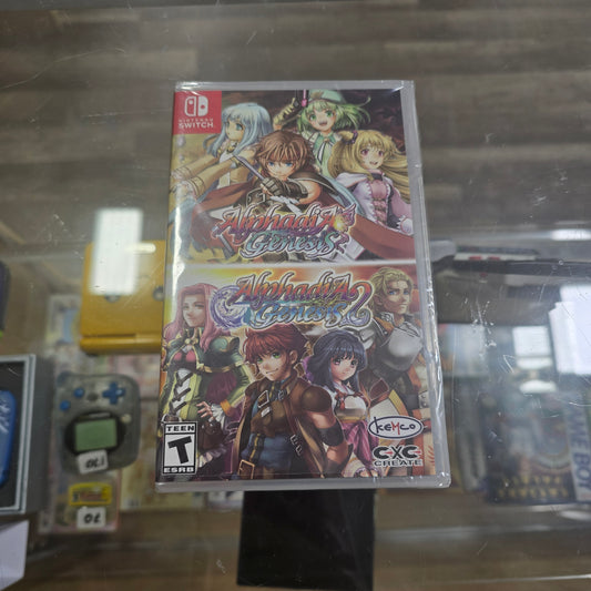Alphadia Genesis 1 & 2  SEALED Nintendo Switch