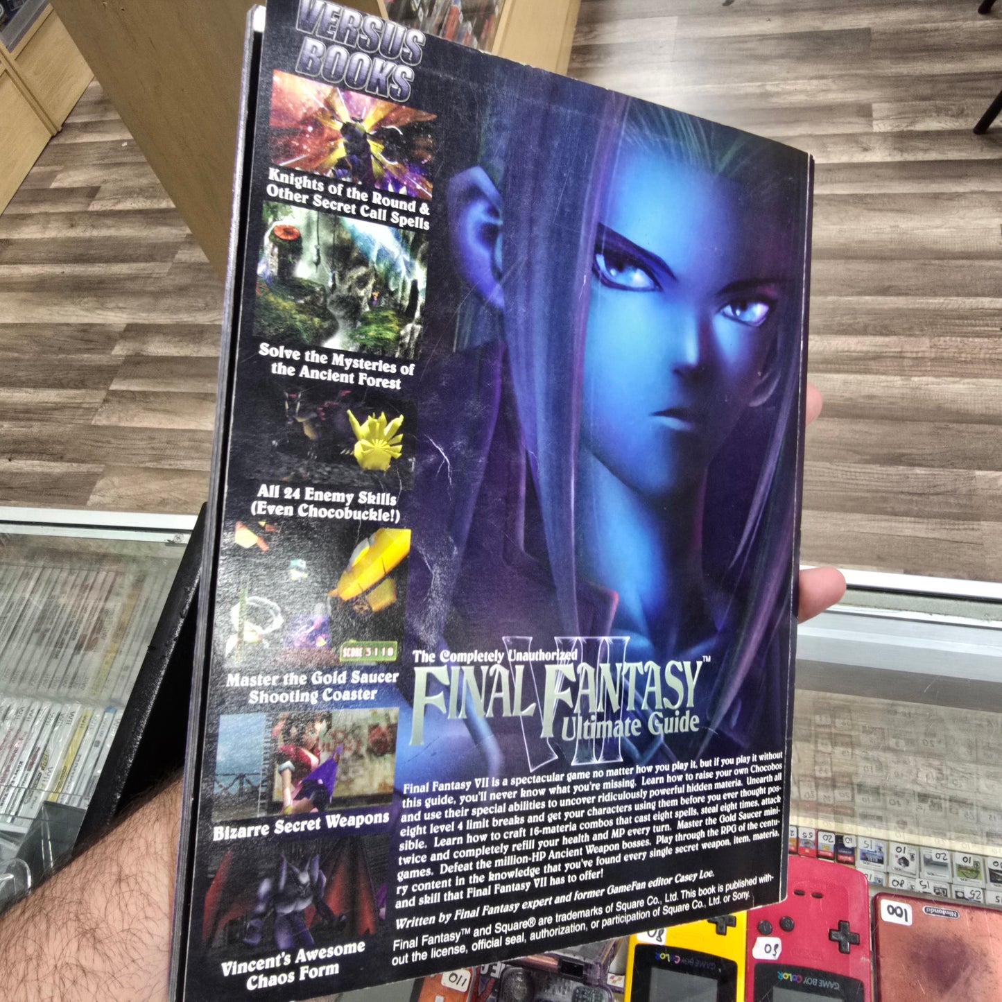 Completely Unauthorized Final Fantasy Ultimate Guide Versus Books NO POSTER