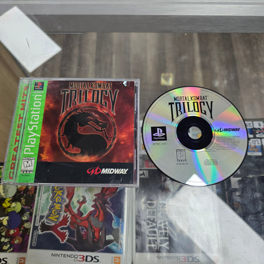 Mortal Komabt Trilogy with Registration Card PlayStation 1