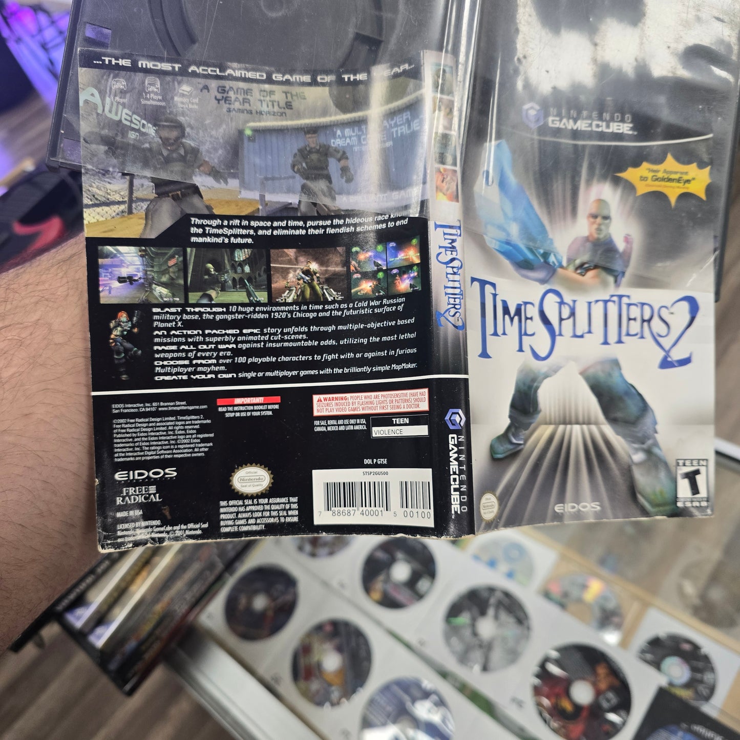 Time Splitters 2 Nintendo GameCube