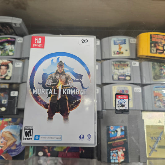 Mortal Kombat Nintendo Switch New