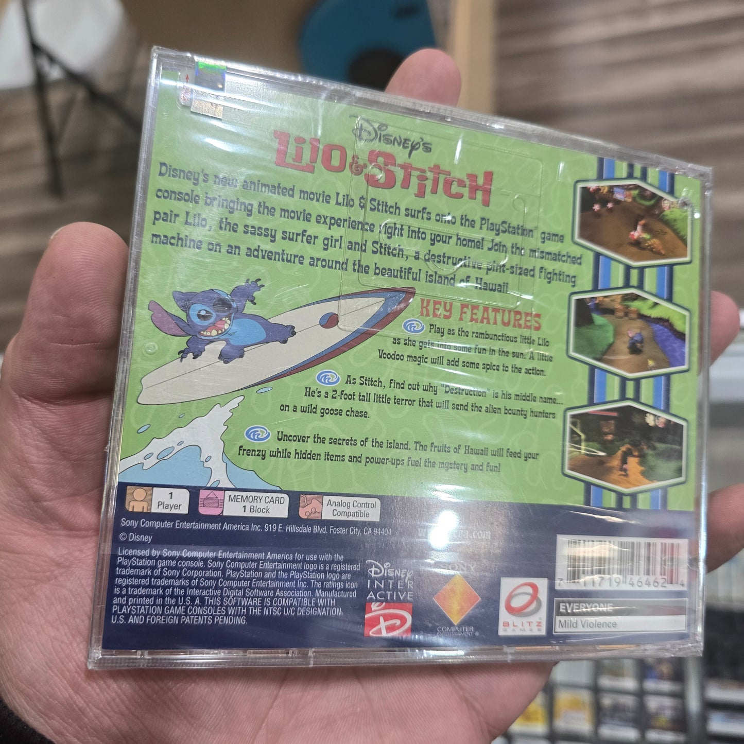 Lilo and Stitch Playstation 1 (NEW)