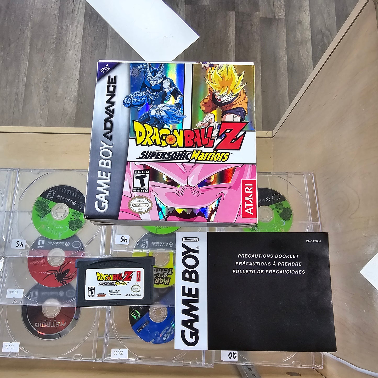 DragonBall Z SuperSonic Warriors (Has Box Protector) Nintendo Gameboy Advance