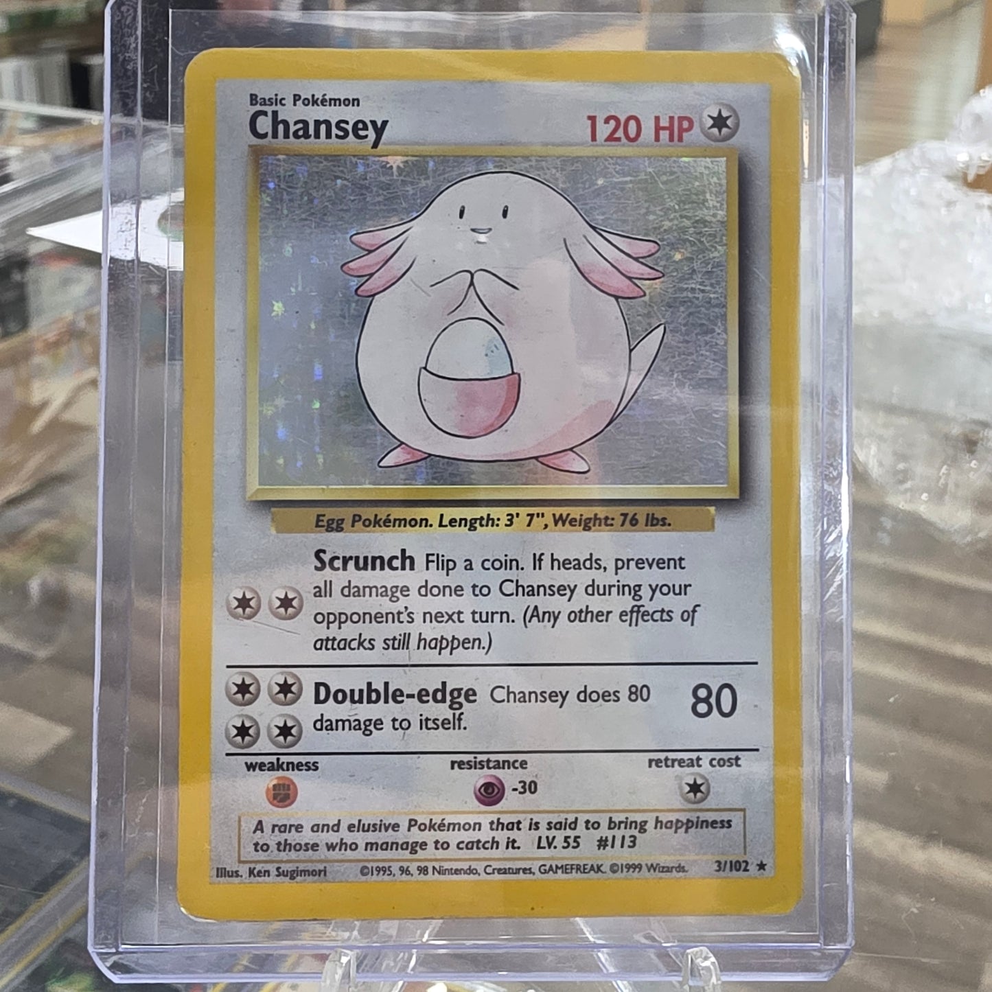 Chansey - Base Set (MP)