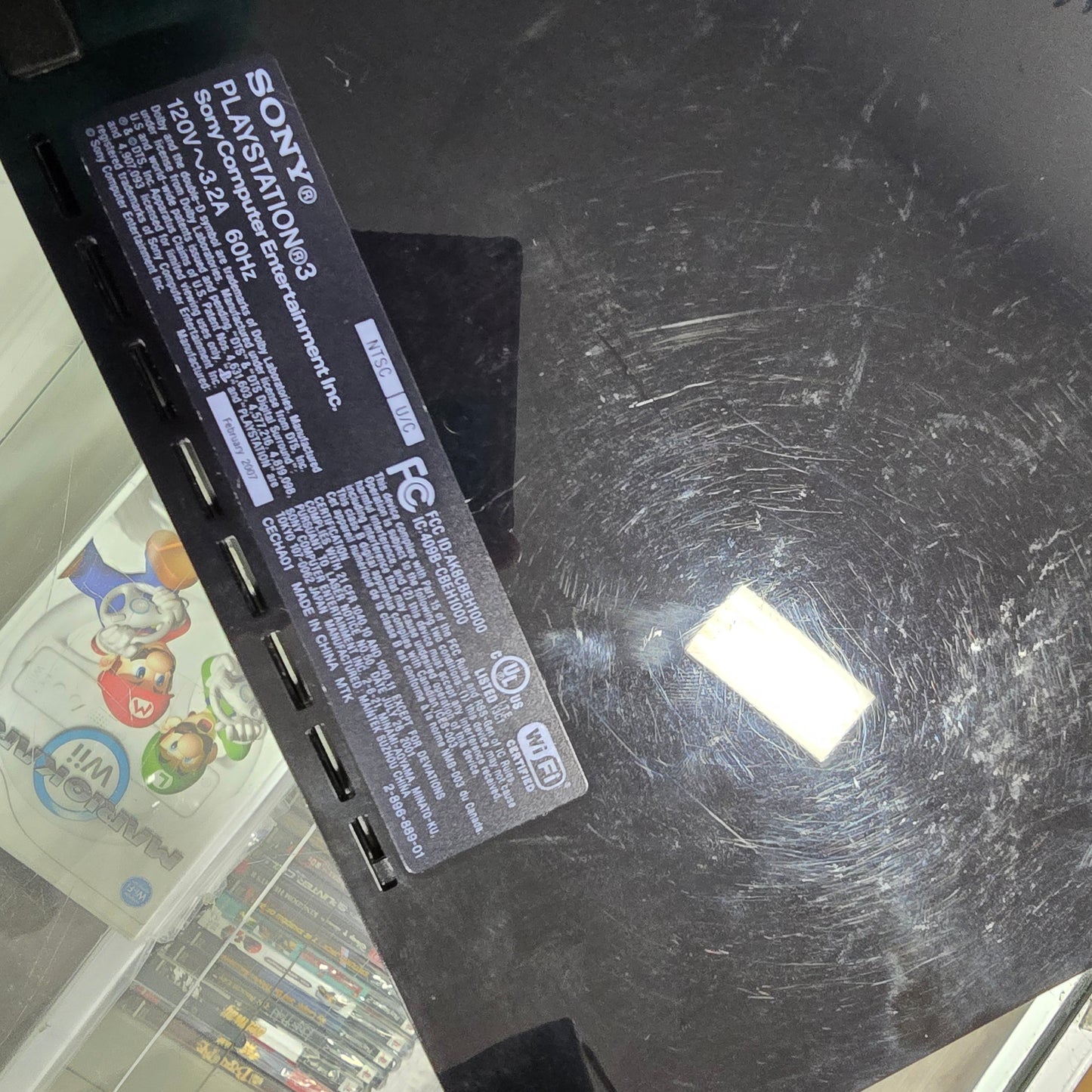 PlayStation 3 Backwards Compatible Model with Controller, Wires, and Box