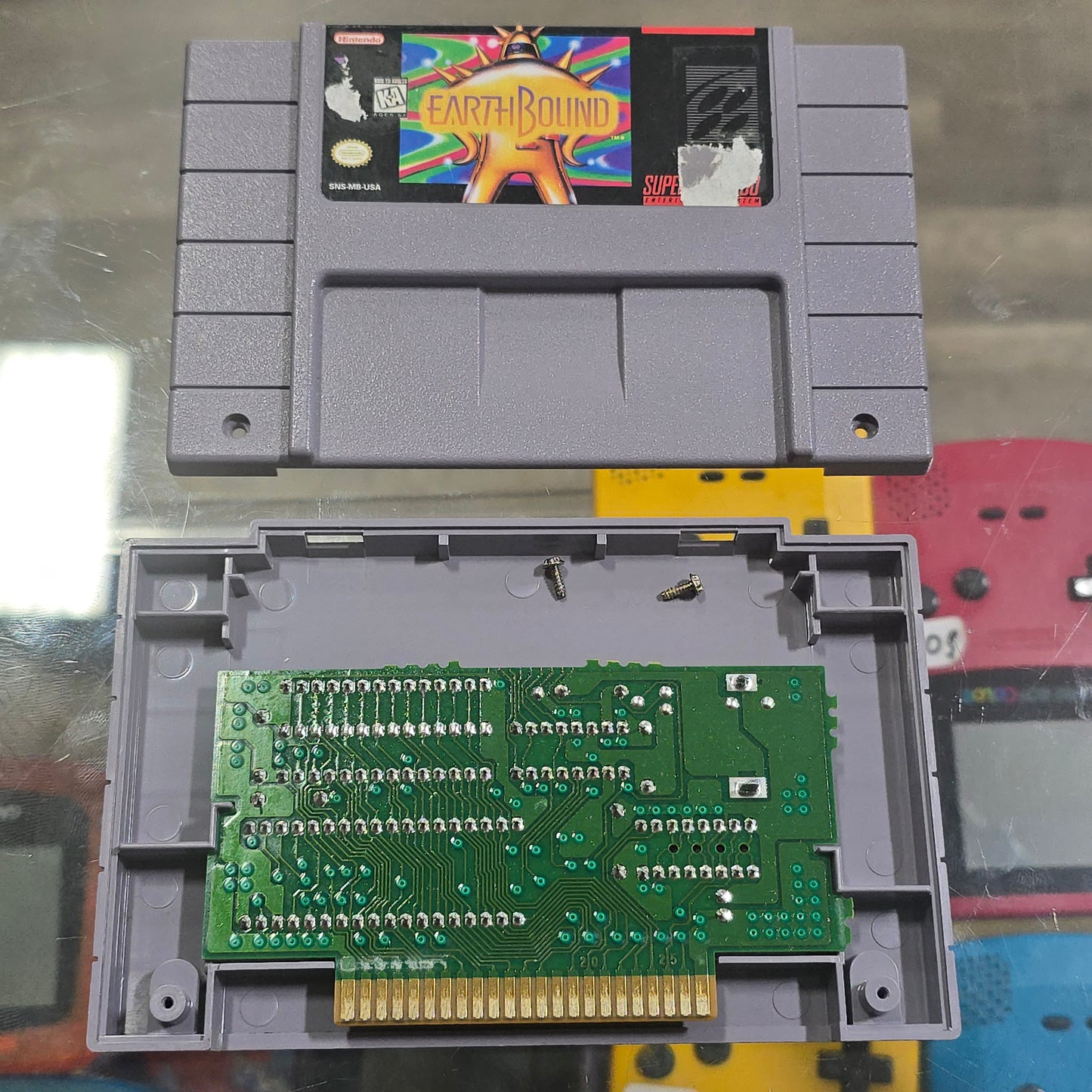 EarthBound (Authentic) Super Nintendo with Acrylic Case