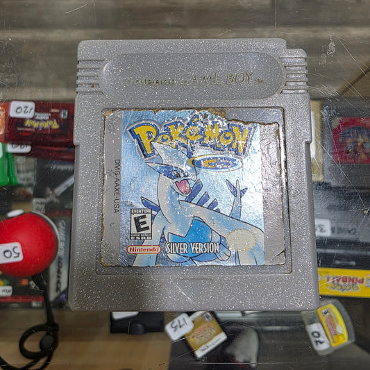 Pokémon Silver Version Nintendo Gameboy Color [Bad Label]