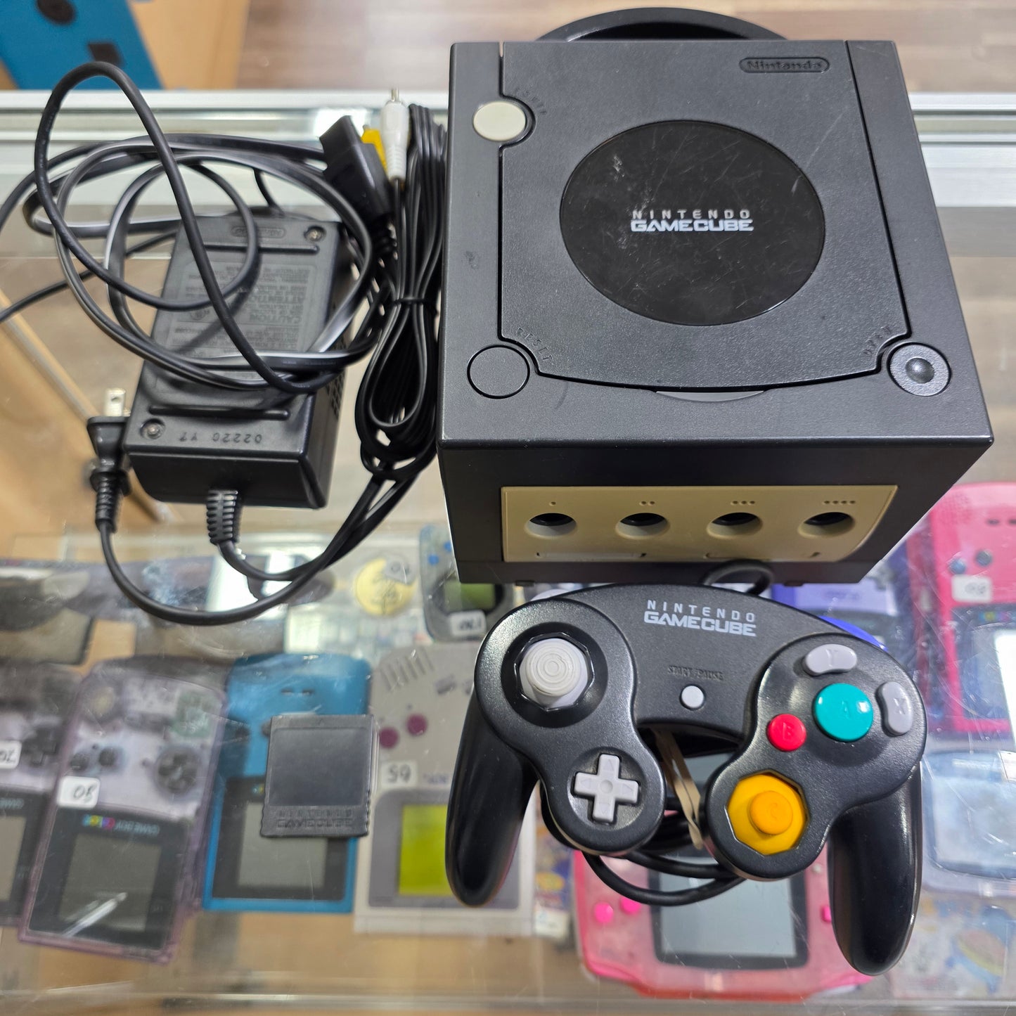 Nintendo Gamecube System [Controller Power and Video Cables Memory Card Included]