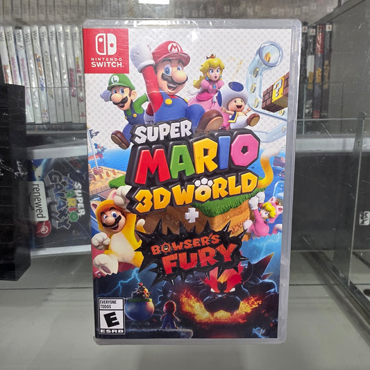 New Sealed Super Mario 3D World + Bowser's Fury Nintendo Switch