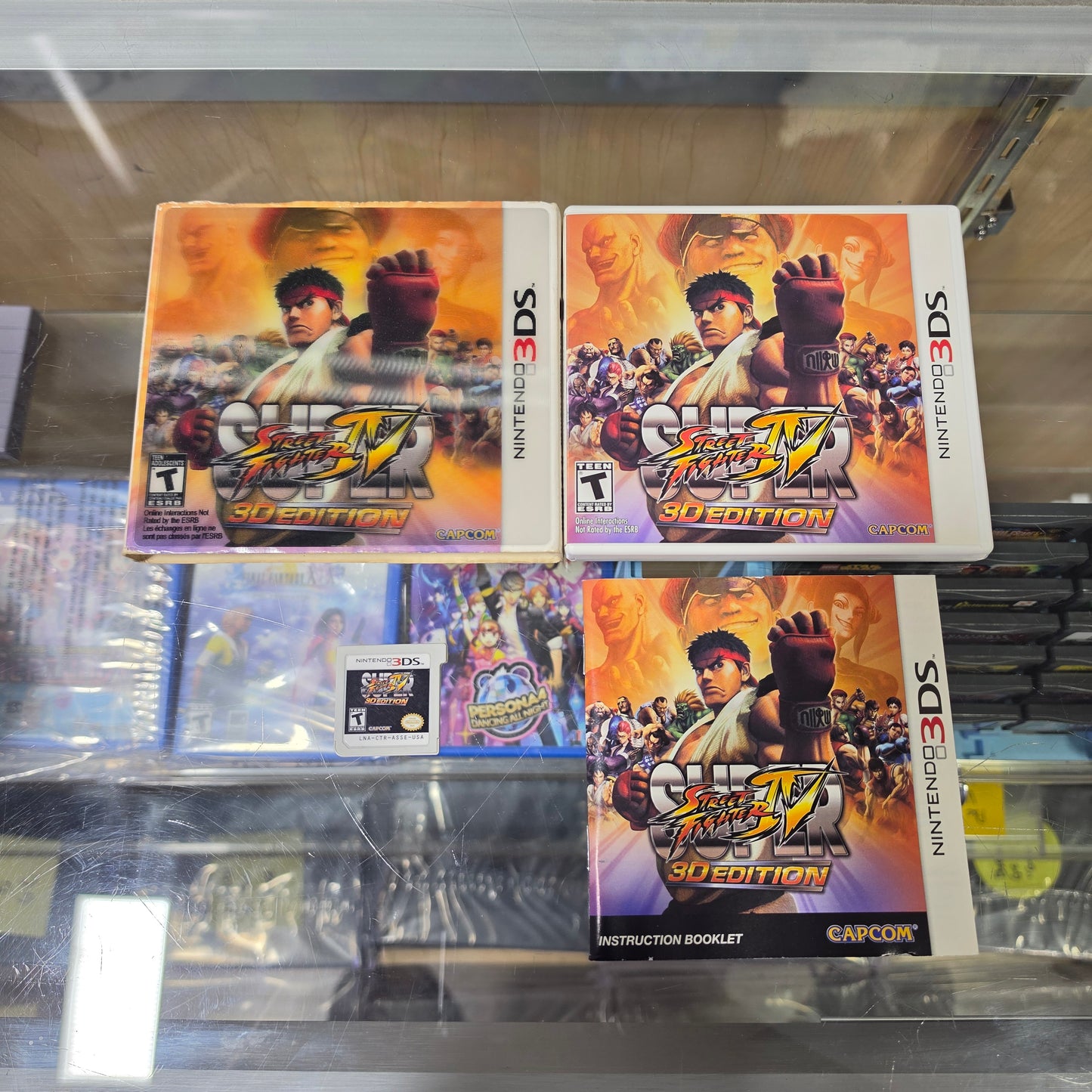 Super Street Fighter IV 3D Edition [Slipcover] Nintendo 3DS