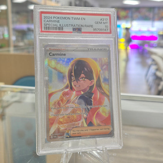 Carmine - 217/167 - SV06: Twilight Masquerade (PSA 10)