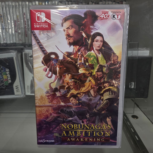 New Sealed Nobunaga's Ambition: Awakening Nintendo Switch