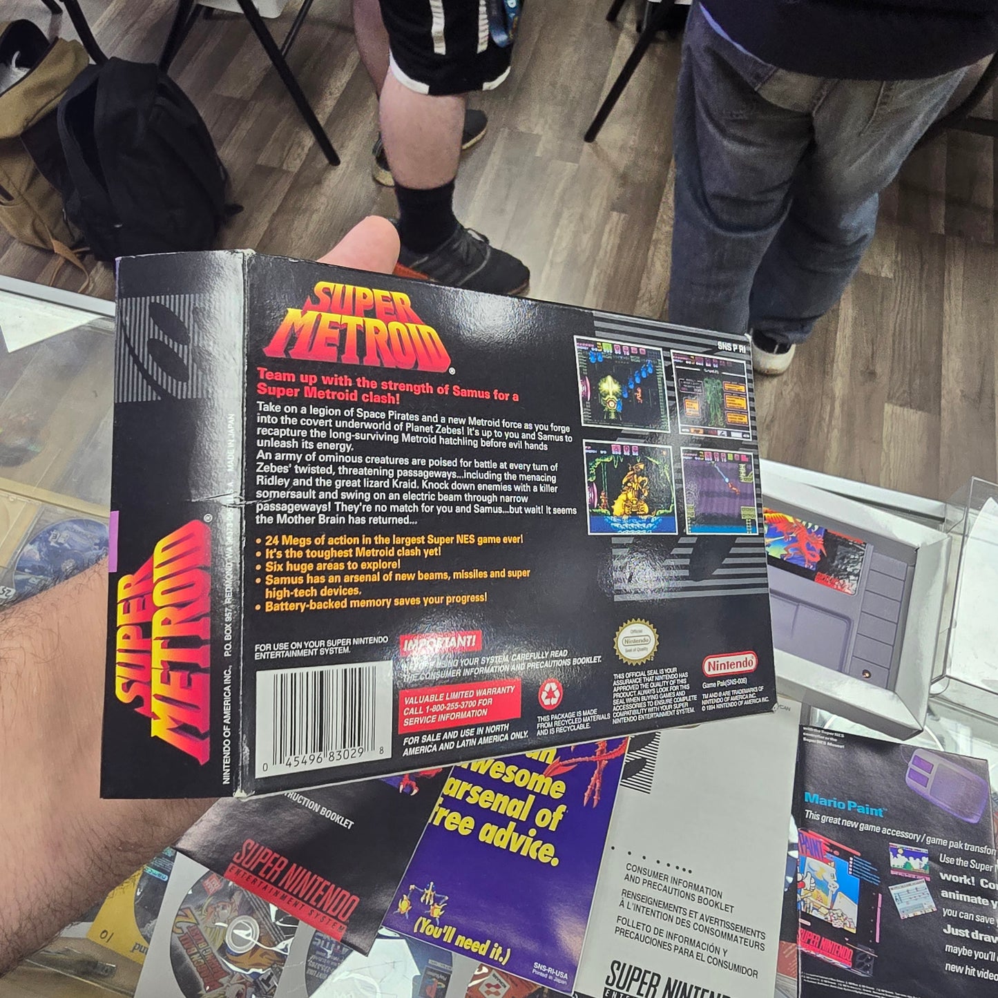 Super Metroid CIB with Poster Super Nintendo (Clean)