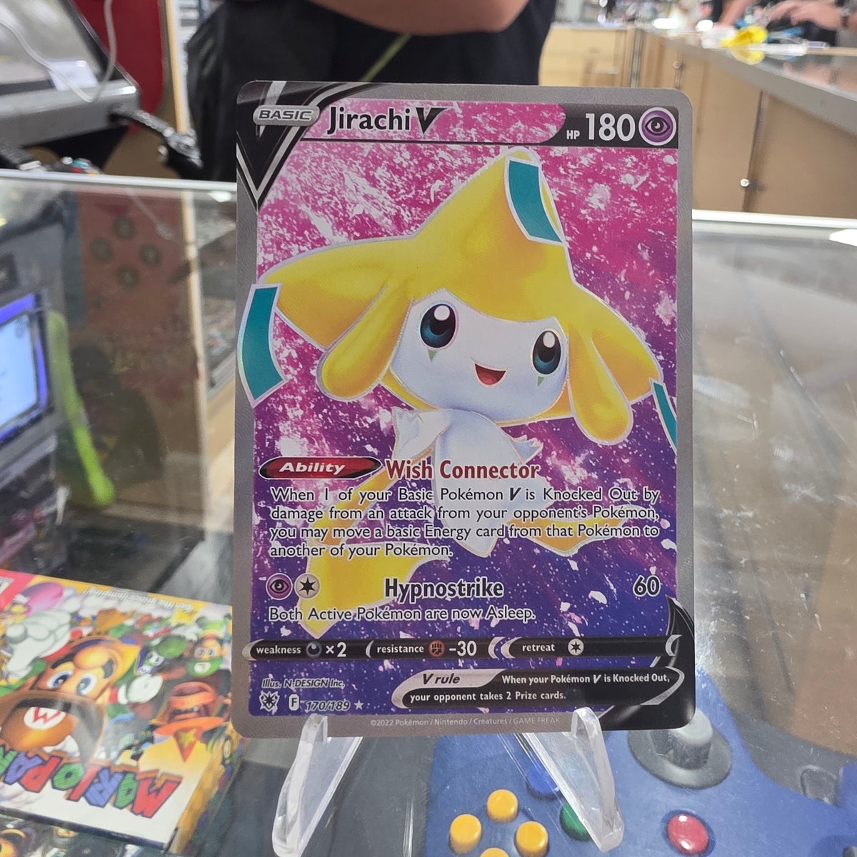 (NM) Jirachi V (Full Art) - SWSH10: Astral Radiance