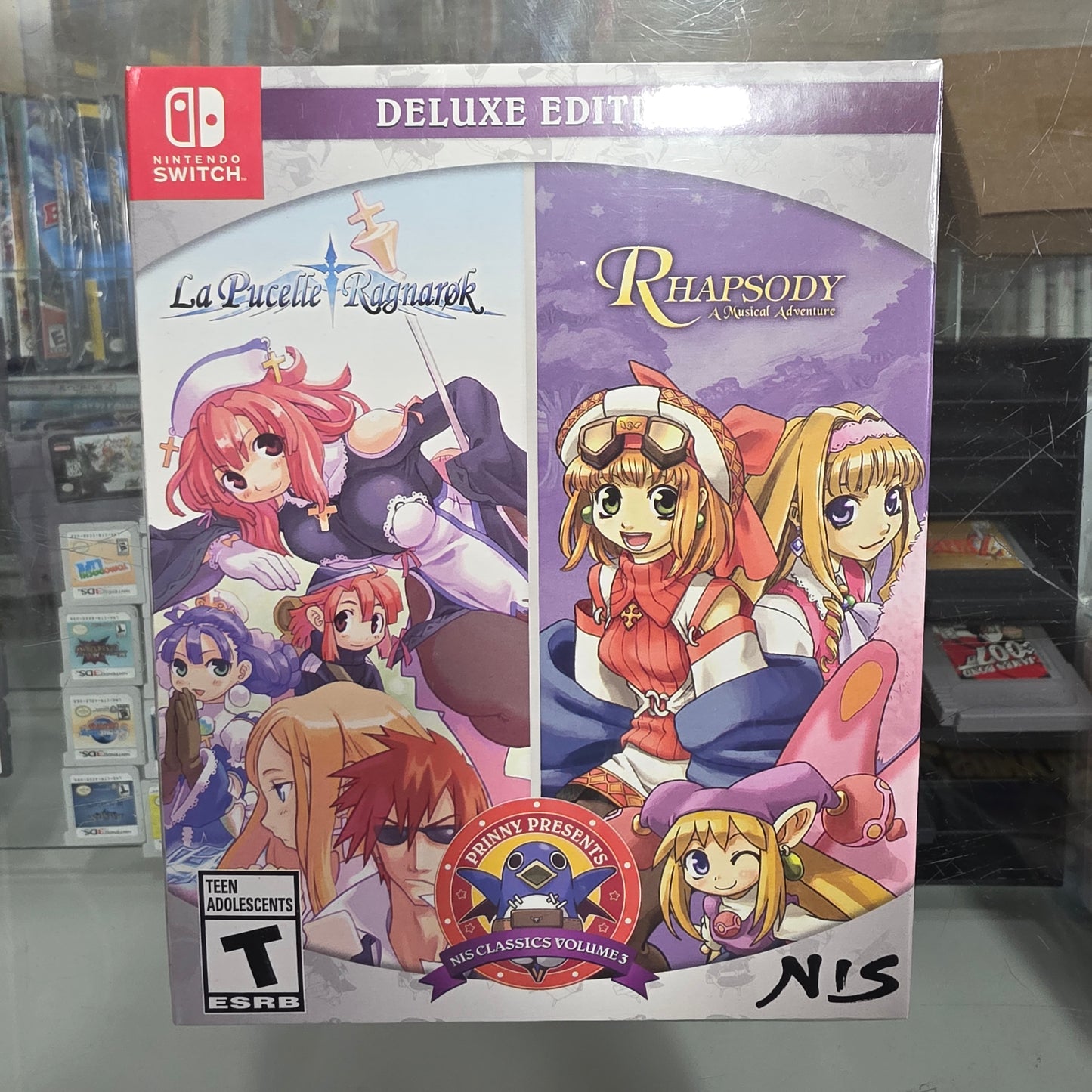 New Sealed Pinny Presents NIS Classics Volume 3 Deluxe Edition Nintendo Switch
