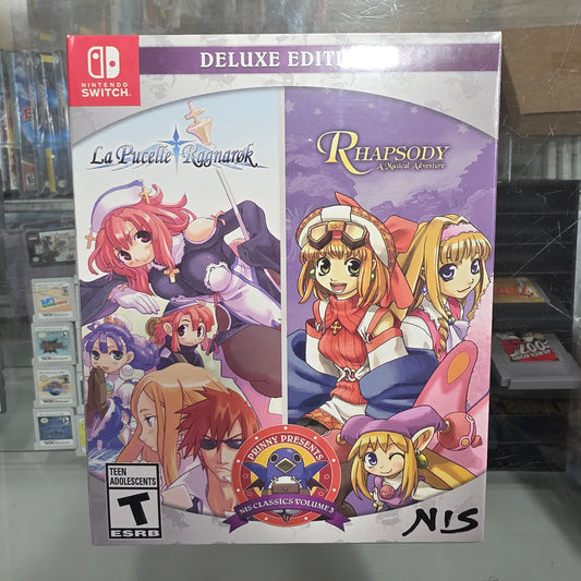 New Sealed Pinny Presents NIS Classics Volume 3 Deluxe Edition Nintendo Switch