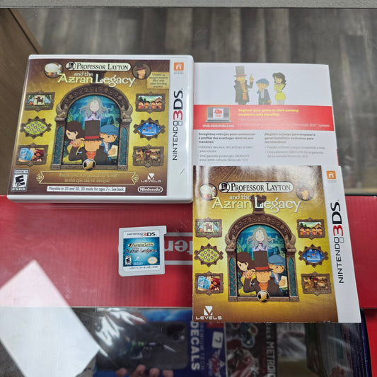 Professor Layton and the Azran Legacy Nintendo 3DS