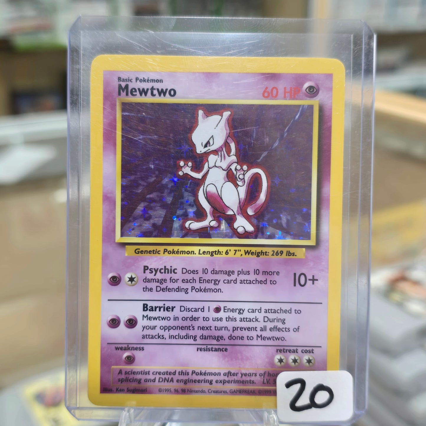 Mewtwo - Base Set (MP)