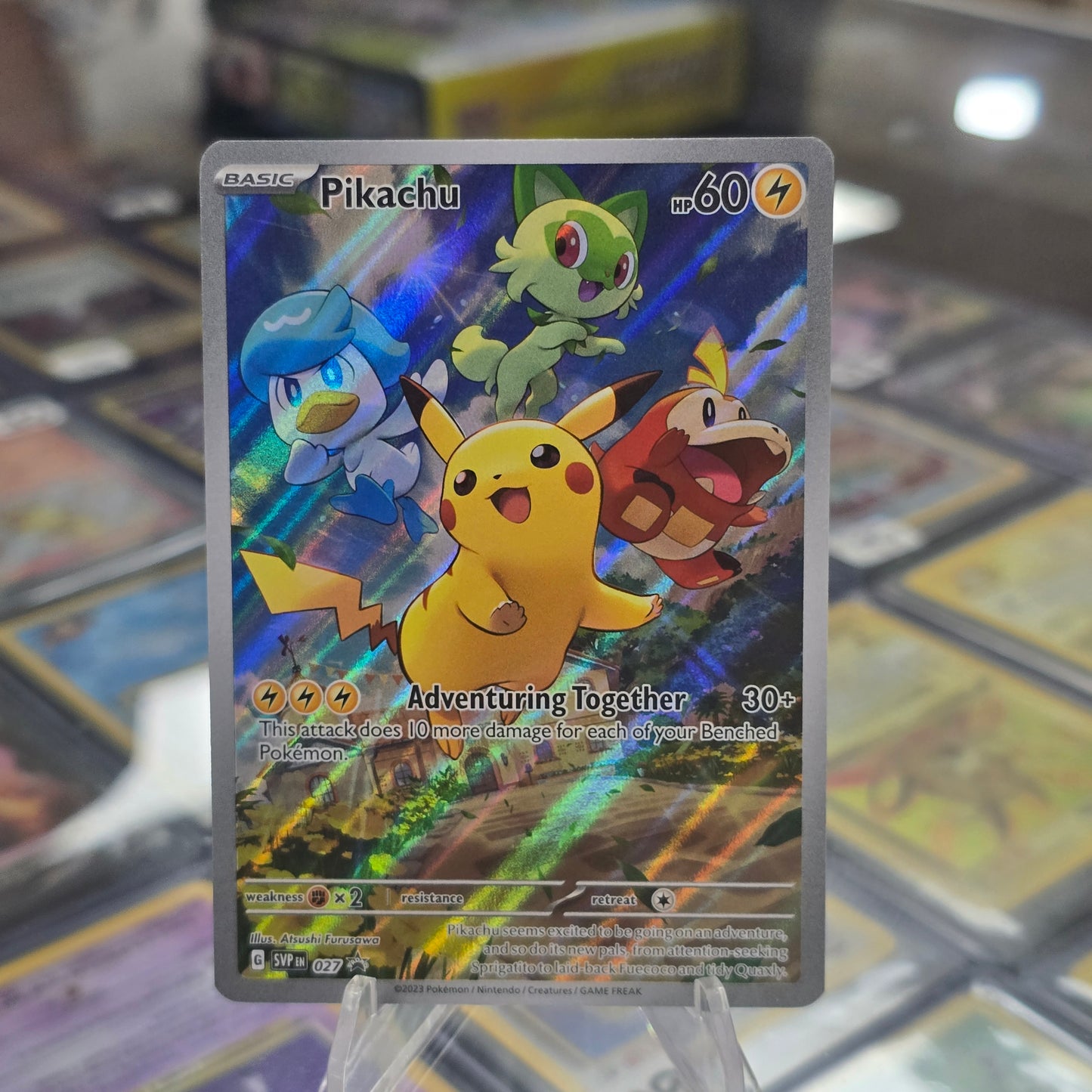 Pikachu - 027 - SV: Scarlet & Violet Promo Cards (NM)
