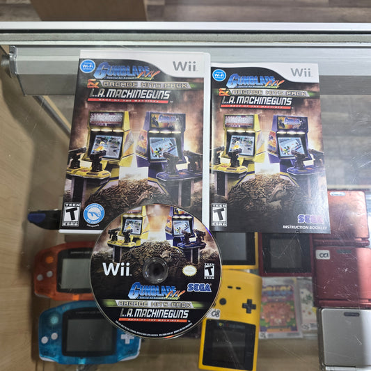 Gunblade NY & LA Machineguns Arcade Hits Pack Nintendo Wii