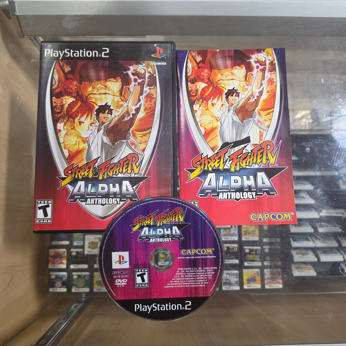 Street Fighter Alpha Anthology Playstation 2
