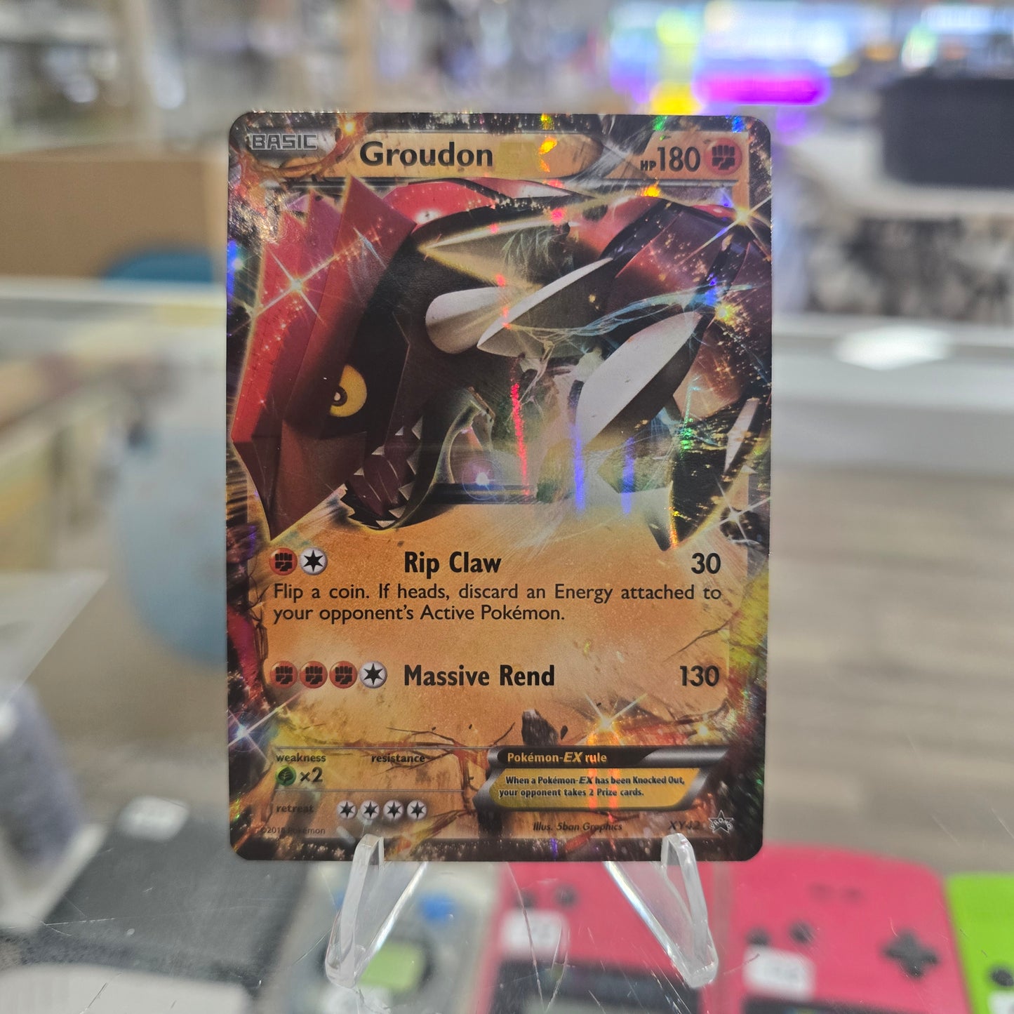 Groudon EX - XY Promos (NM)