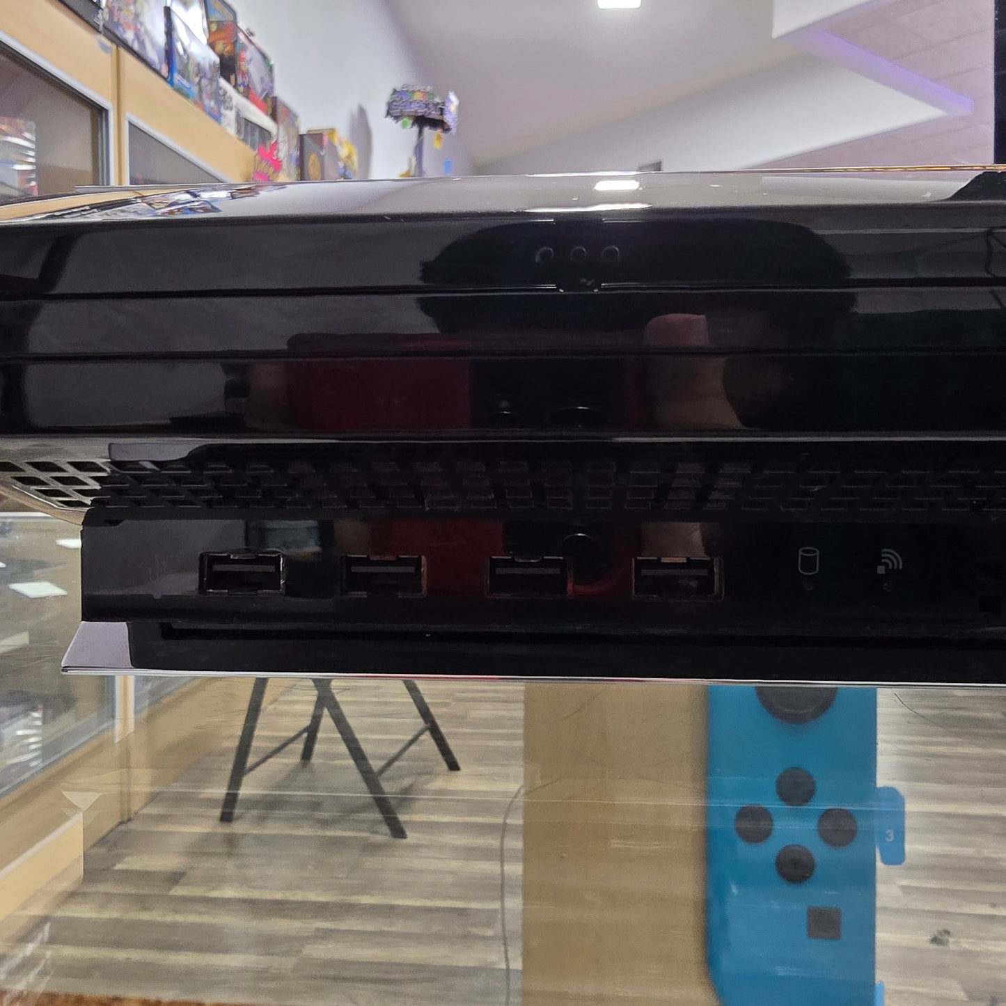 PlayStation 3 Backwards Compatible Model with Controller, Wires, and Box