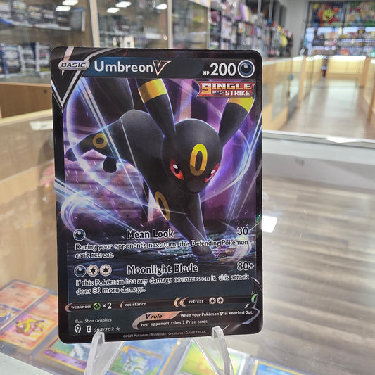Umbreon V - SWSH07: Evolving Skies (NM)