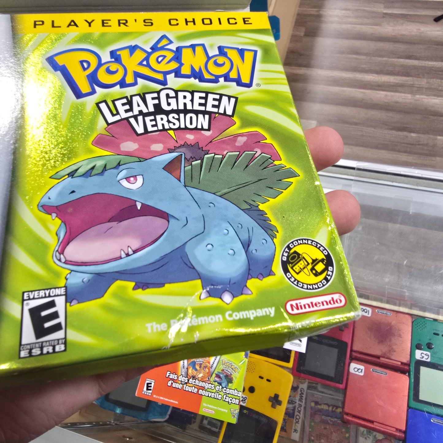 Pokémon LeafGreen (Authentic) (Clean) CIB Nintendo Gameboy Advance