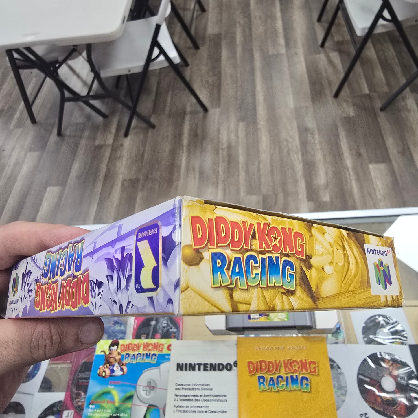 Diddy Kong Racing Nintendo 64 CIB (Clean) with Box Protector