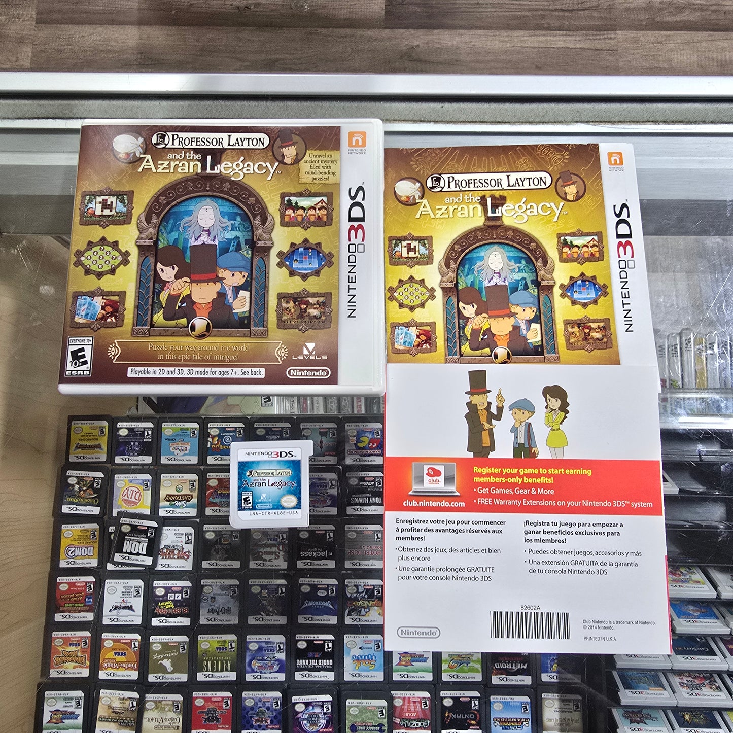 Professor Layton and the Azran Legacy Nintendo 3DS