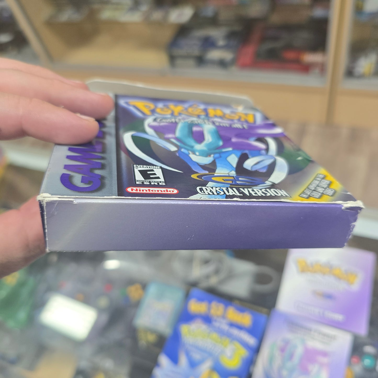 Pokémon Crystal (New Battery) (CIB) (Good Condition) Nintendo Gameboy